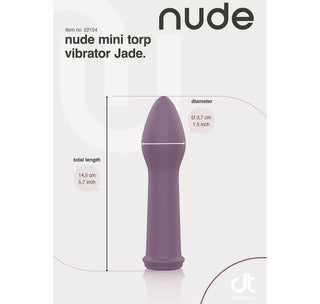 Nude Jade Mini Torp Vibrator by Dream Toys – Discreet Sex Toys & Erotic Games from My Devilish Desires