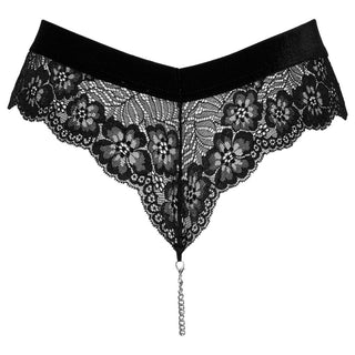 Cottelli Chain Crotch Panties by Cottelli Collection – Discreet Thongs from My Devilish Desires