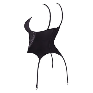 Cottelli Basque and Thong With Lace by Cottelli Collection – Discreet Erotic Clothing from My Devilish Desires