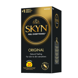 SKYN Latex Free Condoms Original 20 Pack by SKYN – Discreet Condoms from My Devilish Desires