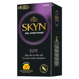 SKYN Latex Free Condoms Elite 20 Pack by SKYN – Discreet Condoms from My Devilish Desires