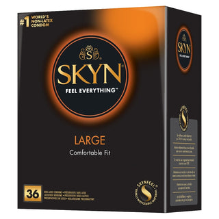 SKYN Latex Free Condoms Large 36 Pack by SKYN – Discreet Condoms from My Devilish Desires