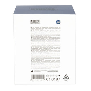 Secura Kondome Blue Pearl x100 Condoms by Secura Kondome – Discreet Condoms from My Devilish Desires