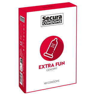Secura Condoms 48 Pack Extra Fun by Secura Kondome – Discreet Condoms from My Devilish Desires