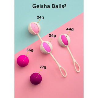 G Vibe Geisha Balls3 by G Vibe – Discreet Sex Toys & Erotic Games from My Devilish Desires