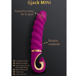 G Vibe Gjack Mini Vibrator by G Vibe – Discreet Sex Toys & Erotic Games from My Devilish Desires