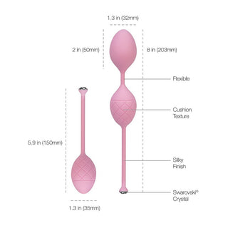 Pillow Talk Frisky Pleasure Balls by BMS Enterprises – Discreet Sex Toys & Erotic Games from My Devilish Desires