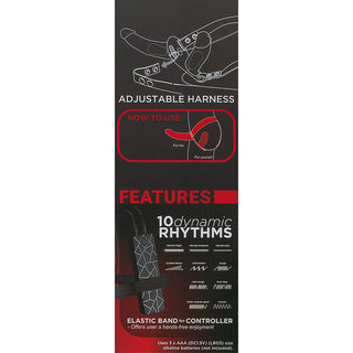 Double Thruster Vibrating Double Ended Dildo With Harness by Various Toy Brands – Discreet Sex Toys & Erotic Games from My Devilish Desires