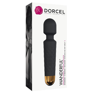 Dorcel Wanderful Wand Black by Dorcel – Discreet Sex Toys & Erotic Games from My Devilish Desires
