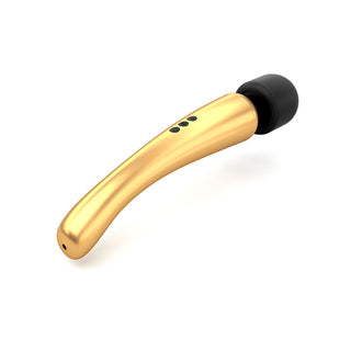 Dorcel Rechargeable Mega Wand Gold by Dorcel – Discreet Sex Toys & Erotic Games from My Devilish Desires