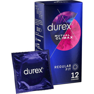 Durex Mutual Climax Regular Fit Condoms 12 Pack by Durex Condoms – Discreet Condoms from My Devilish Desires