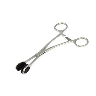 Stainless Steel Piercing Pincer by Rimba – Discreet Piercing Supplies from My Devilish Desires