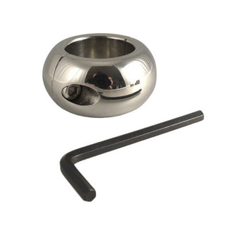 Donut Stainless Steel Ballstretcher 3cm by Rimba – Discreet Sex Toys & Erotic Games from My Devilish Desires