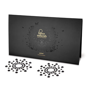 Bijoux Indiscrets Mimi Rhinestone Pasties Black by Bijoux Indiscrets – Discreet Erotic Food & Edibles from My Devilish Desires