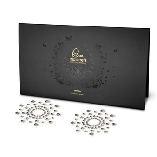 Bijoux Indiscrets Mimi Rhinestone Pasties Silver by Bijoux Indiscrets – Discreet Breast Petals & Concealers from My Devilish Desires