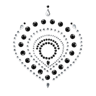 Bijoux Indiscrets Flamboyant Rhinestone Jewellery Black Silver by Bijoux Indiscrets – Discreet Body Jewelry from My Devilish Desires