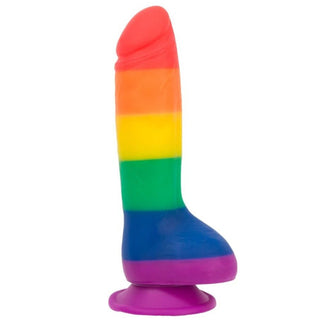 Addiction Justin 8 Inch Rainbow Dildo by BMS Enterprises – Discreet Sex Toys from My Devilish Desires