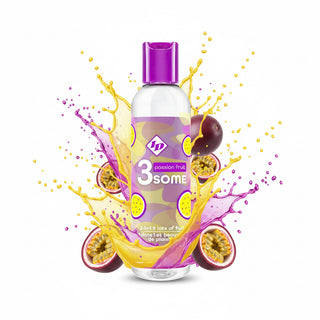 ID 3some Passion Fruit 3 In 1 Lubricant 118ml by ID Lube – Discreet Personal Lubricants from My Devilish Desires