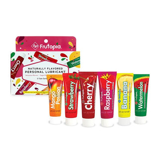ID Frutopia Assorted 5 Tube Sampler Pack by ID Lube – Discreet Personal Lubricants from My Devilish Desires