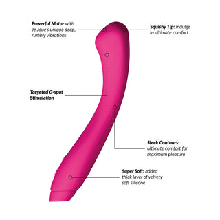 Je Joue Juno Sleek GSpot Vibrator by Je Joue – Discreet Sex Toys & Erotic Games from My Devilish Desires