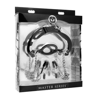 Mutiny Silicone O Ring Gag Plus Nipple Clamps by Master Series – Discreet Sex Toys & Erotic Games from My Devilish Desires