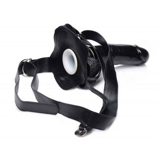 Master Seriers Infiltrator 2 Hollow Strap On Black 9 Inch Dildo by Master Series – Discreet Sex Toys & Erotic Games from My Devilish Desires