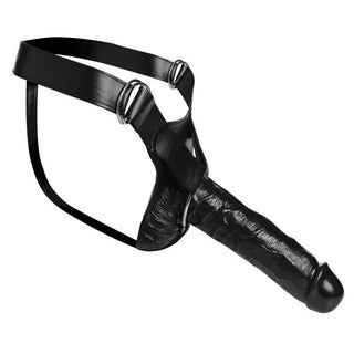 Master Series Infiltrator Hollow Strap On Black 10 Inch Dildo by Master Series – Discreet Sex Toys & Erotic Games from My Devilish Desires