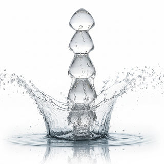 Master Series Drops Anal Links Glass Dildo by Master Series – Discreet Sex Toys & Erotic Games from My Devilish Desires