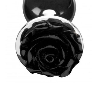 Booty Sparks Black Rose Anal Plug Medium by XR Brands – Discreet Sex Toys & Erotic Games from My Devilish Desires