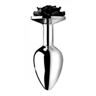 Booty Sparks Black Rose Anal Plug Small by XR Brands – Discreet Sex Toys & Erotic Games from My Devilish Desires