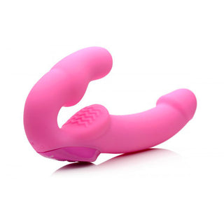 Strap U Urge Rechargeable Vibrating Strapless Strap On With Remo by XR Brands – Discreet Sex Toys & Erotic Games from My Devilish Desires