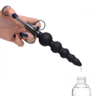 Master Series Silicone Graduated Beads Lube Launcher by Master Series – Discreet Sex Toys & Erotic Games from My Devilish Desires