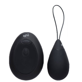 10X Silicone Vibrating Egg Black by XR Brands – Discreet Sex Toys & Erotic Games from My Devilish Desires