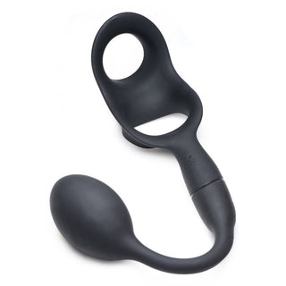 XR Alpha Pro 10X P Bomb Cock and Ball Ring With Anal Plug by XR Brands – Discreet Sex Toys & Erotic Games from My Devilish Desires