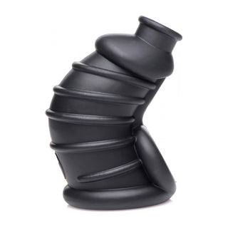 Master Series Dark Chamber Silicone Chastitys Cage by Master Series – Discreet Sex Toys & Erotic Games from My Devilish Desires
