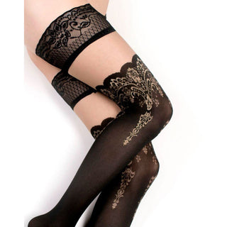 Ballerina Fantasy Hold Up Stockings by Ballerina's Secret – Discreet Hosiery from My Devilish Desires