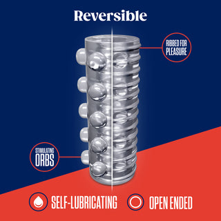 Rize Swich Self Lubricating Stroker Clear by Blush Novelties – Discreet Sex Toys & Erotic Games from My Devilish Desires