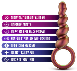 Anal Adventures Matrix Duo Loop Butt Plug by Blush Novelties – Discreet Sex Toys & Erotic Games from My Devilish Desires