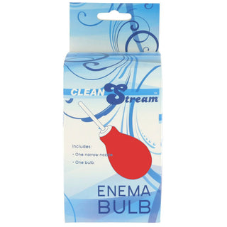 Clean Stream Red Enema Bulb by Clean Stream – Discreet Enema Kits & Supplies from My Devilish Desires