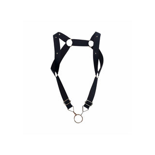 Male Basics Dngeon Straight Back Harness With Cockring by Male Basics – Discreet Sex Toys & Erotic Games from My Devilish Desires