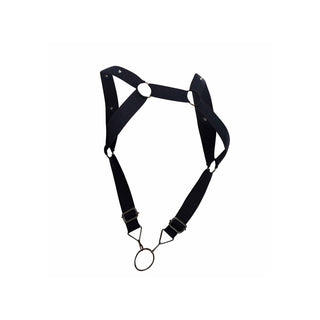 Male Basics Dngeon Straight Back Harness With Cockring by Male Basics – Discreet Sex Toys & Erotic Games from My Devilish Desires