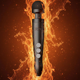 Doxy Die Cast 3 Rechargeable Wand Matte Black by Doxy Wand Massagers – Discreet Sex Toys & Erotic Games from My Devilish Desires