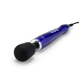 Doxy Die Cast Wand Massager PURPLE UK Plug by Doxy Wand Massagers – Discreet Sex Toys & Erotic Games from My Devilish Desires