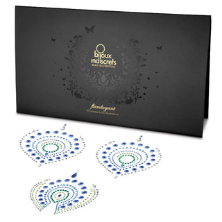 Bijoux Indscrets Flamboyant Body Jewelery Blue And Green by Bijoux Indiscrets – Discreet Body Jewelry from My Devilish Desires
