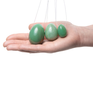 La Gemmes Yoni Egg Set Jade by Various Toy Brands – Discreet Sex Toys & Erotic Games from My Devilish Desires
