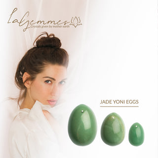 La Gemmes Yoni Egg Set Jade by Various Toy Brands – Discreet Sex Toys & Erotic Games from My Devilish Desires