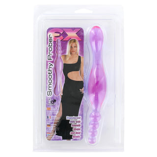 EX Smoothy Anal Prober Double Tip Probe by Seven Creations – Discreet Sex Toys & Erotic Games from My Devilish Desires