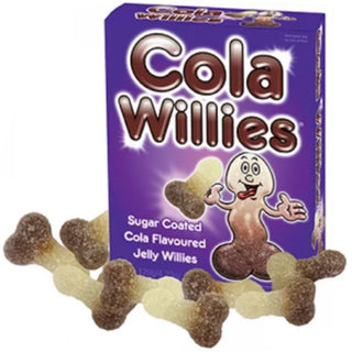 Sugar Coated Cola Flavoured Jelly Willies by Spencer and Fleetwood – Discreet Candy from My Devilish Desires