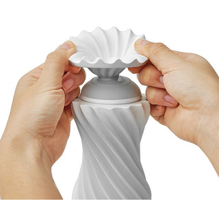 Tenga Flex Silky White Masturbator by Tenga – Discreet Sex Toys & Erotic Games from My Devilish Desires