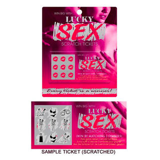 Lucky Sex Scratch Tickets by Kheper Games – Discreet Sex Toys & Erotic Games from My Devilish Desires